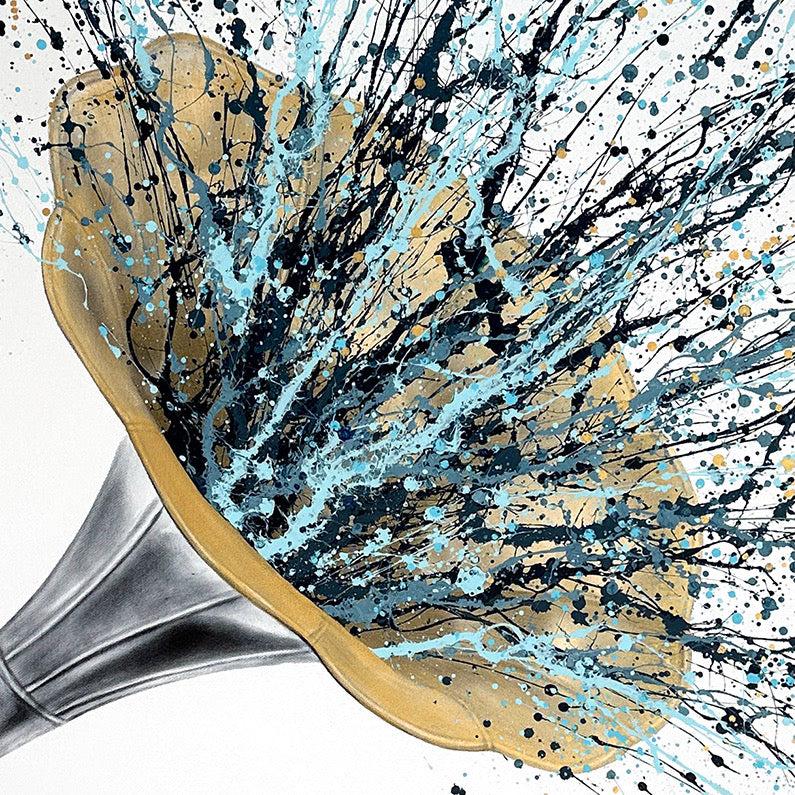 Loud Lunar Limited Edition Hand Painted Gicleé Print
