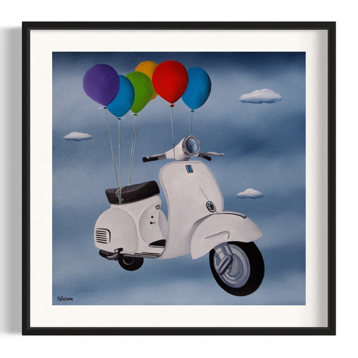 Flying Vespa