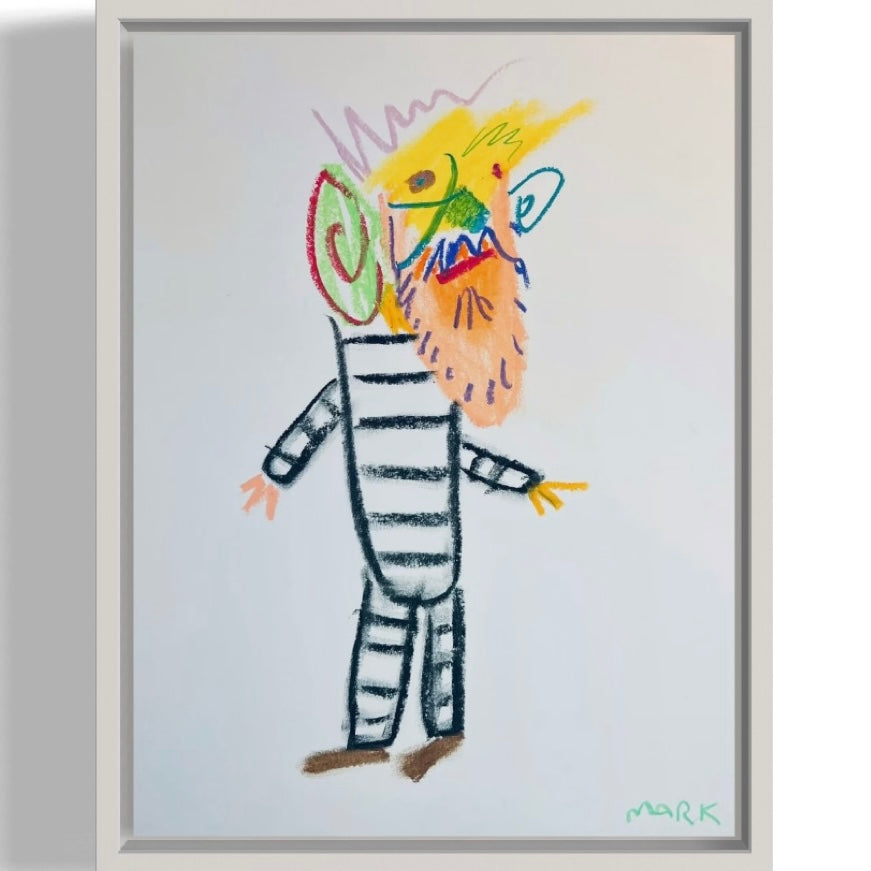 cartoon doodle drawing inmate prison 