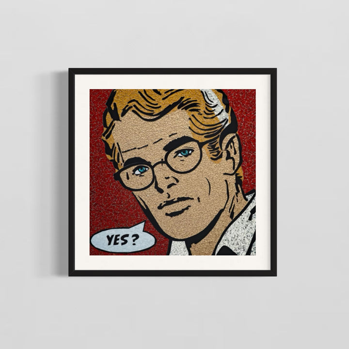 Yes Man Limited Edition Hand Embellished Print