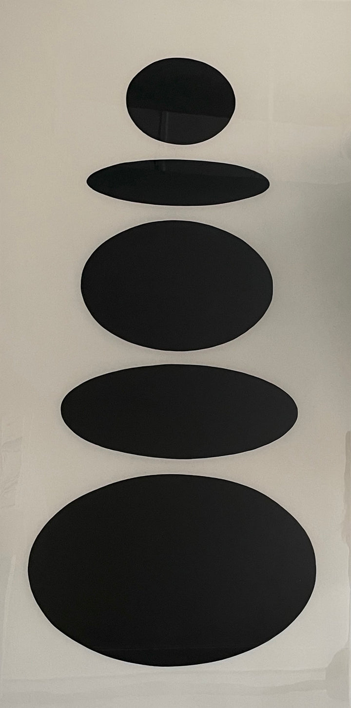 Floating Cairn in Black