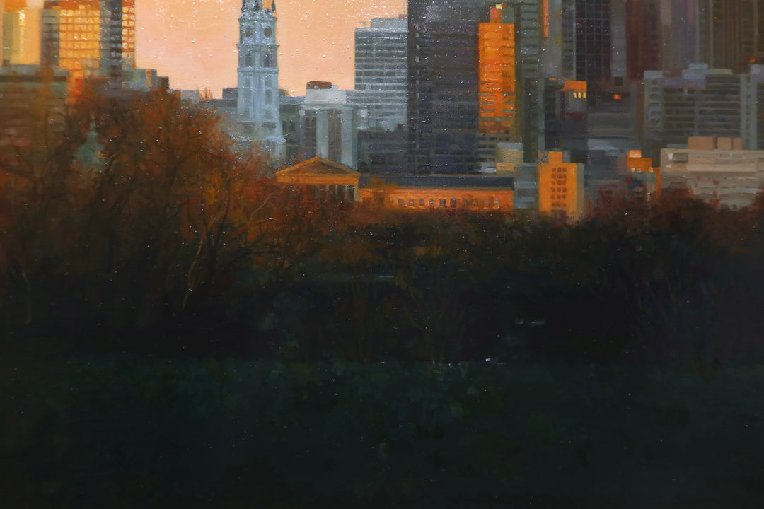 In the embrace of the golden evening