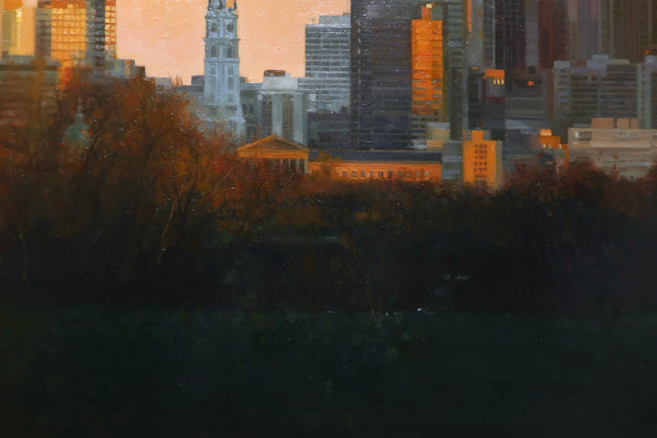 In the embrace of the golden evening