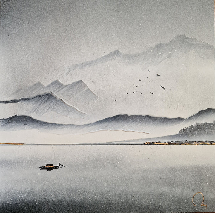 Lake and Mountain